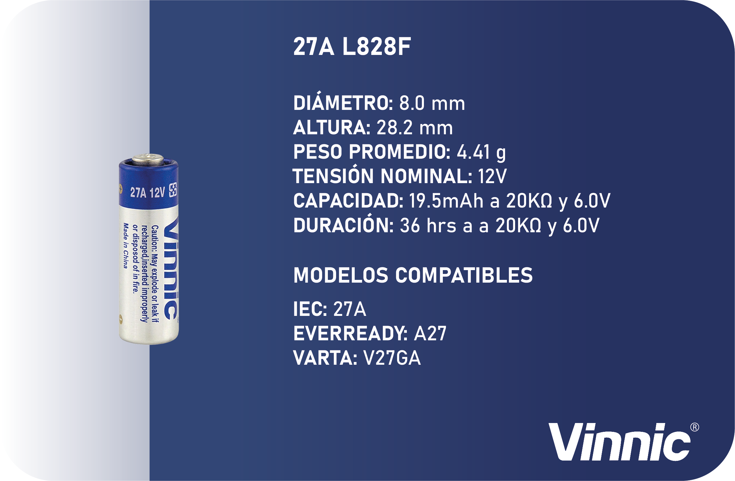 27A L828F 12V