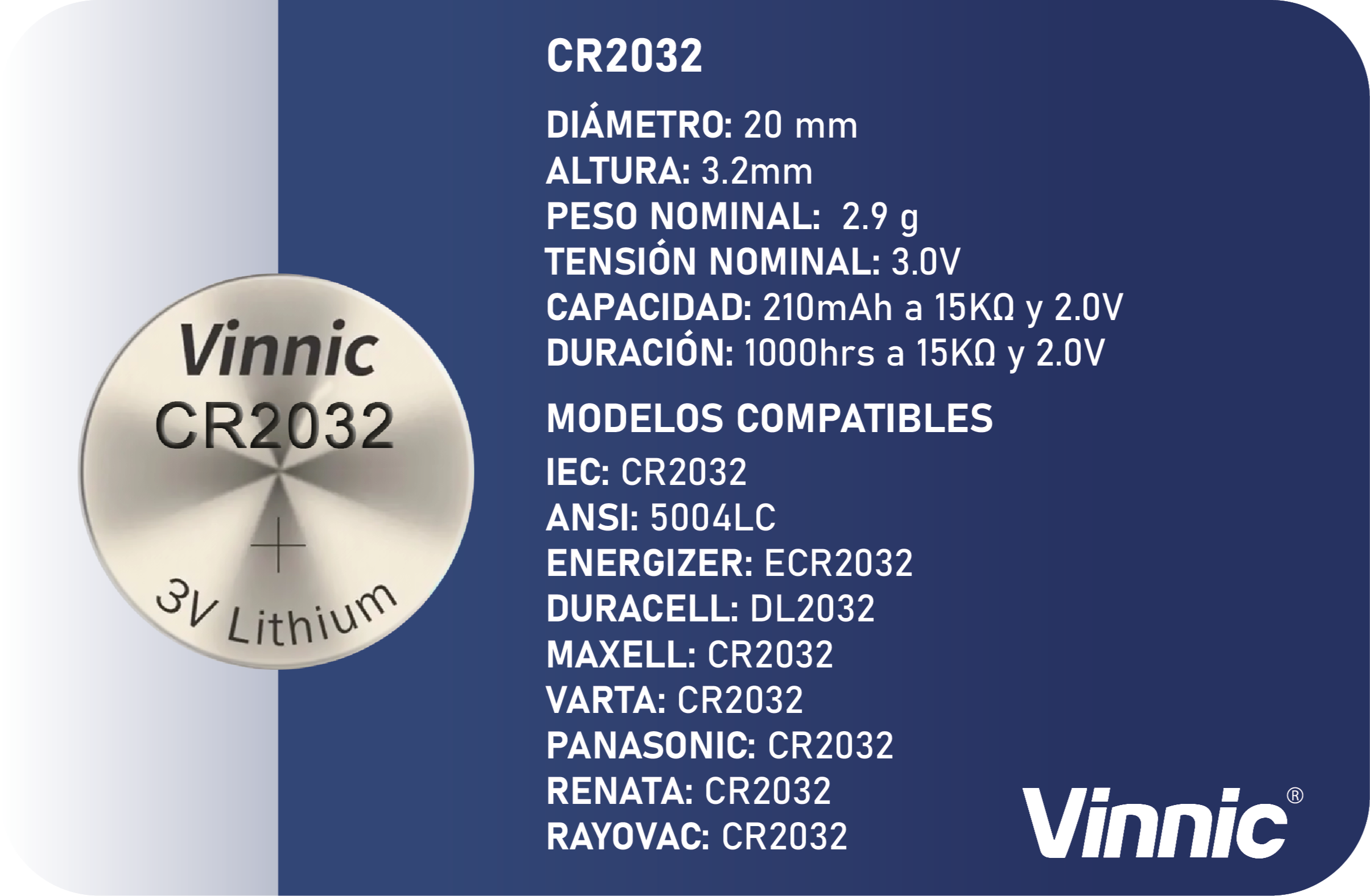 CR2032 3.0V